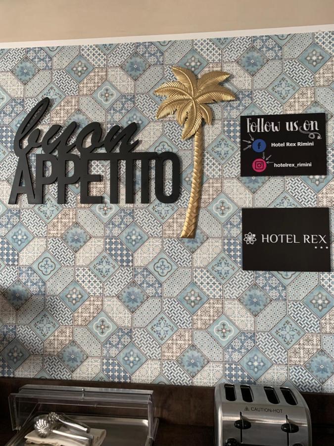 Hotel Rex Rimini Eksteriør billede